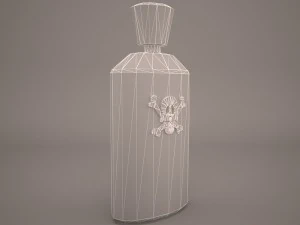 poison bottles 3D Model