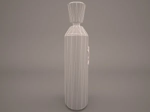 poison bottles 3D Model