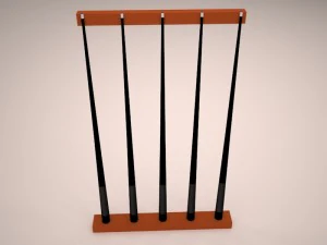 プールラック 3Dモデル