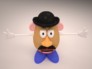 mr potato head 3D Model