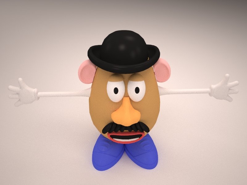 Mr Potato Head 3d Model In Toys 3dexport