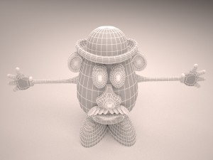 mr potato head 3D 模型