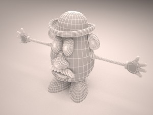 mr potato head 3D 模型
