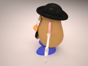 mr potato head 3D 模型