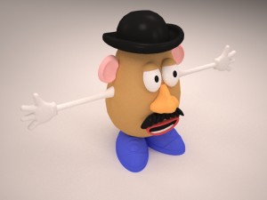 mr potato head 3D 模型