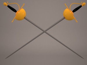 rapier sword 3D Model