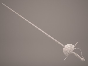 rapier sword 3D 모델