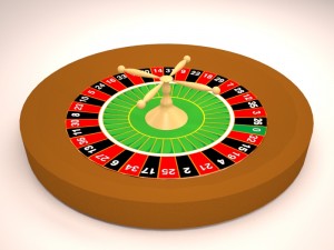 casino roulette wheel 3Dモデル