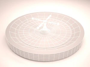 casino roulette wheel 3D Model