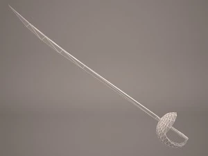 sword saber 3D Model