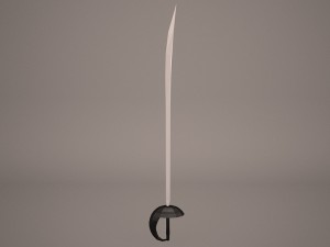 sword saber Modelo 3D