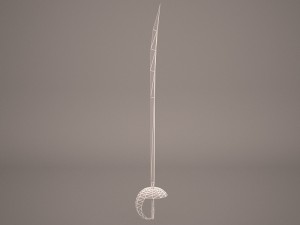 sword saber Modelo 3D