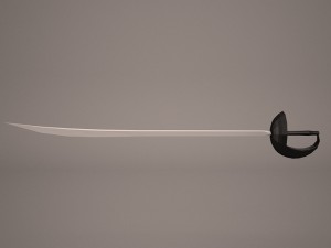 sword saber Modelo 3D