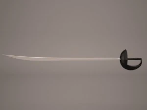 sword saber 3D Model