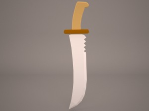 sword saber 1 3D-Modell