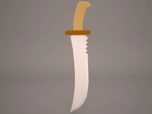sword saber 1 3D Model