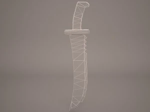 sword saber 1 3D Model