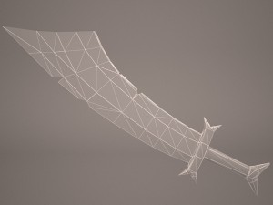 sword saber 2 Modelo 3D
