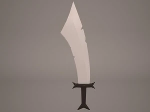 sword saber 2 3D Model