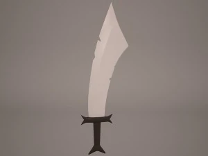 sword saber 2 3D Model