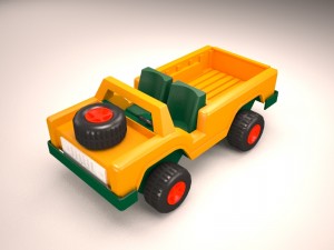 safari car truck 3D 模型