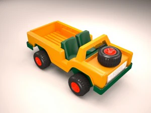 safari car truck 3D Model