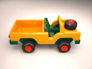 safari car truck 3D Model