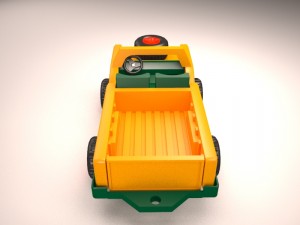 safari car truck 3D-Modell