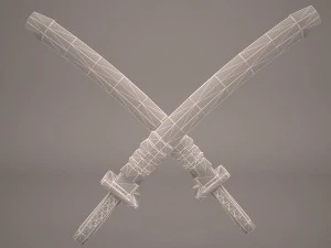 sword saber 3 3D Model