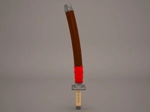 sword saber 3 3D Model