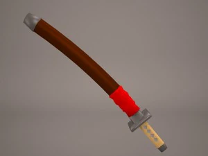 sword saber 3 3D Model