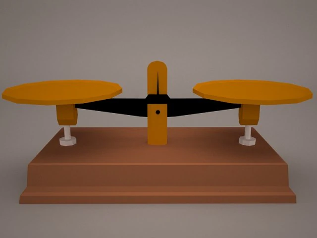 scales 3D Model .c4d .max .obj .3ds .fbx .stl .blend 