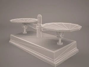 scales 3D Model