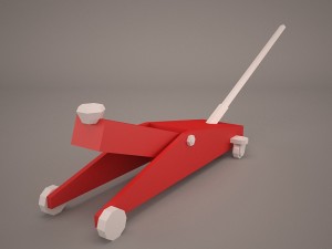 service jack 3D 모델