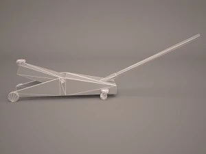 Service-Wagenheber 3D Modell