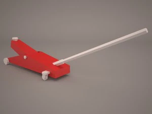 Service-Wagenheber 3D Modell