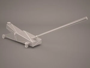 Service-Wagenheber 3D Modell