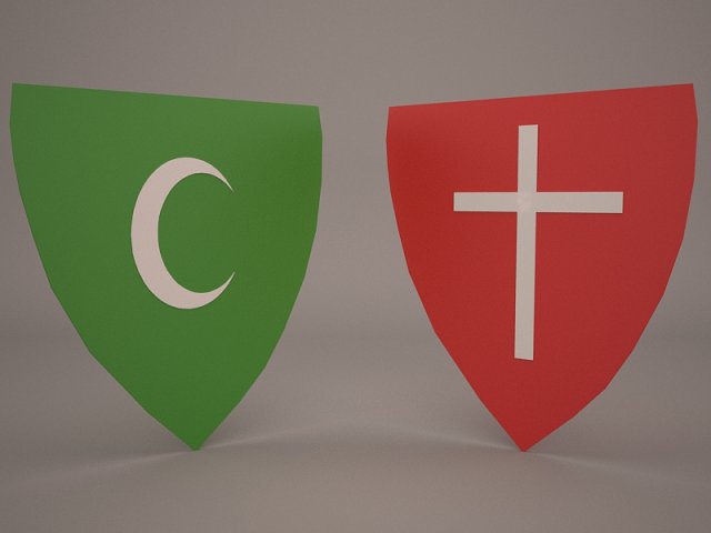 shield 3D Model .c4d .max .obj .3ds .fbx .stl .blend 