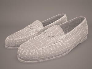 shoes loafer Modèle 3D