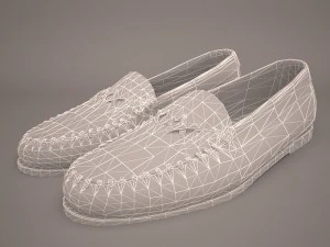 shoes loafer 3D Model