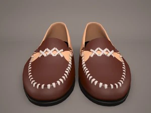 shoes loafer 3D Model