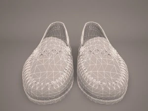 shoes loafer 3D Model
