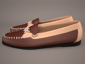 shoes loafer Modèle 3D