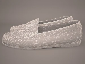 shoes loafer 3D Model