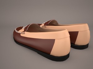 shoes loafer Modèle 3D