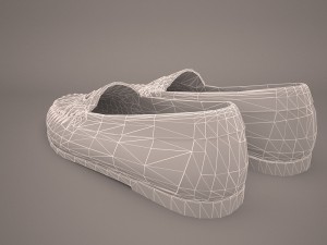 shoes loafer Modèle 3D