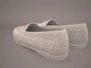 shoes loafer 3D Model