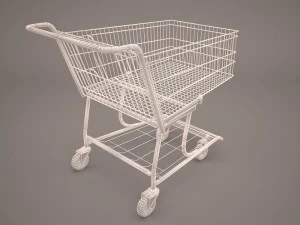 shopping cart 3D Model
