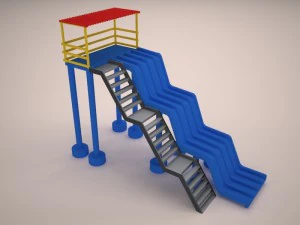 slide 3D Model