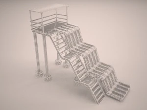 slide 3D Model